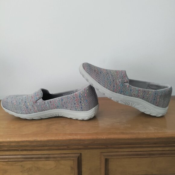 Skechers 9 Womens Relaxed Fit Memory Foam Reggae Fest - Wicker Slip-On 49291 - Picture 1 of 8